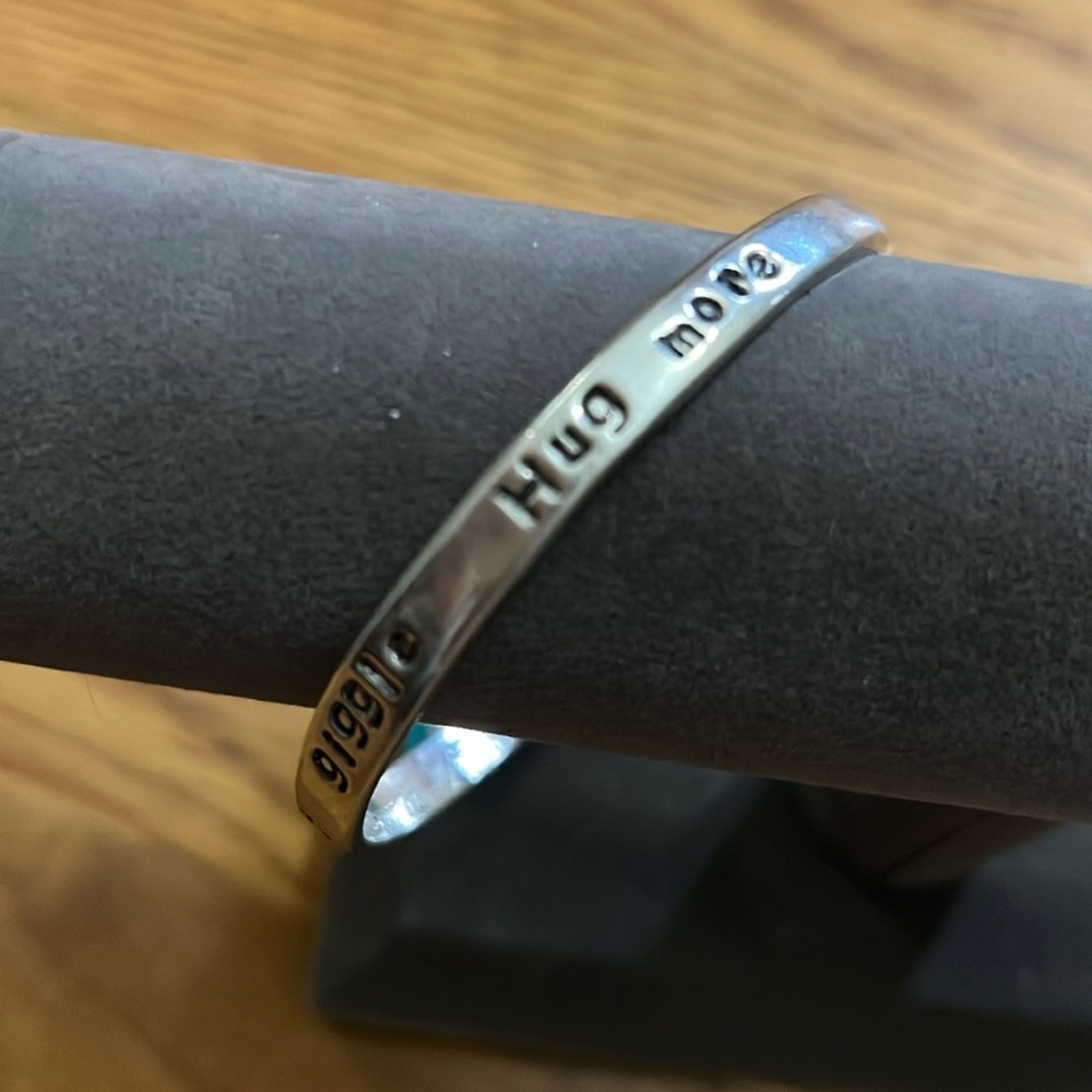 Basic spirit pewter bracelet NWT